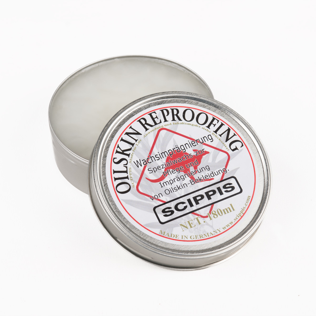 Oilskin Wax  - Oilskin Reproofing von Scippis  180ml Oilskin Wax  - Oilskin Reproofing von Scippis  180ml
