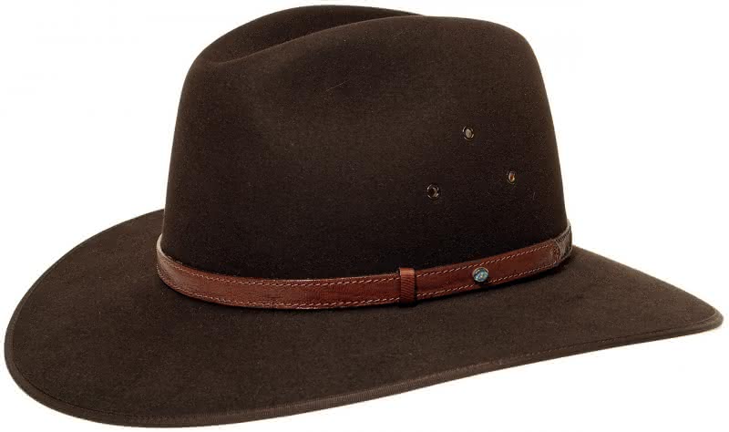 Akubra Coober Pedy (mit Opal) tanbark-55