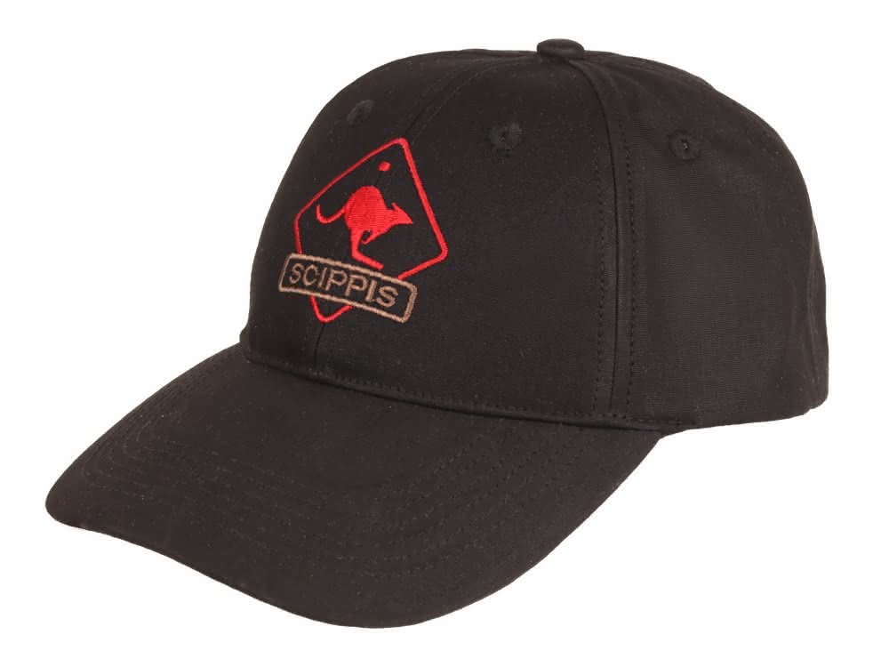 Scippis Oilskin Cap - schwarz Scippis Oilskin Cap - schwarz