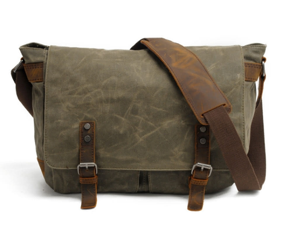 JAPOON MESSENGER BAG - olive